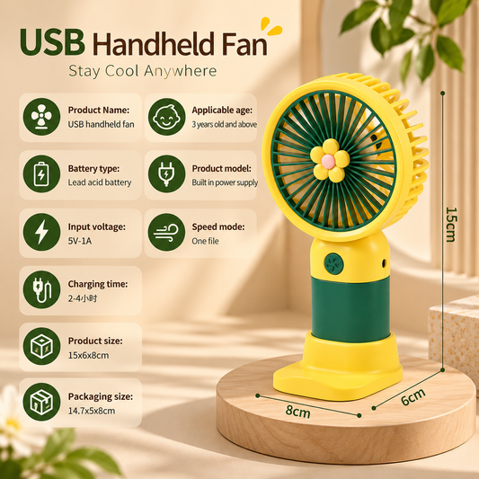 Portable Rechargeable Mini Fan
