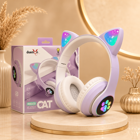 Wireless Cat Ear Headphones