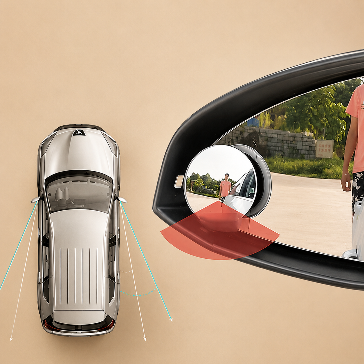 Car Blind Spot Mirrors