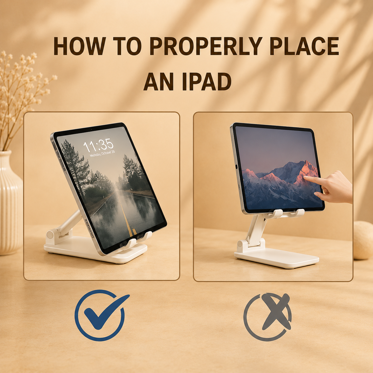 Foldable Adjustable Phone Stand