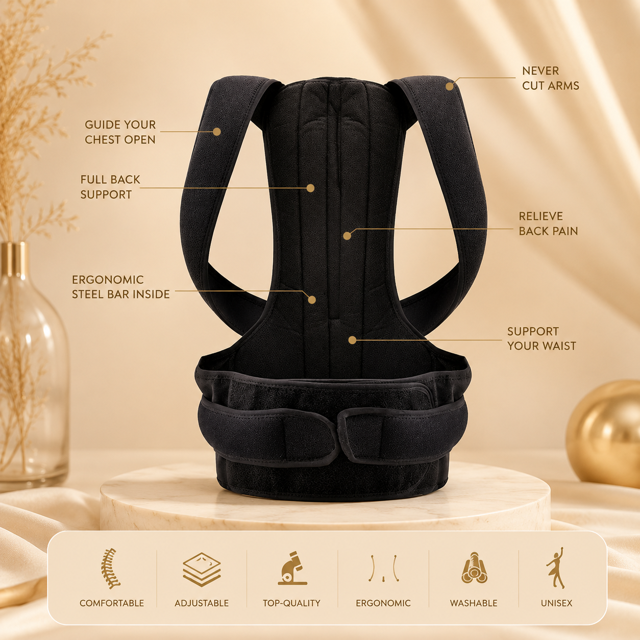 Posture Support Correction Belt