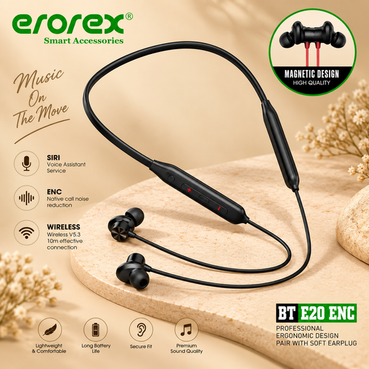 ENC Wireless Neckband-BT-E20