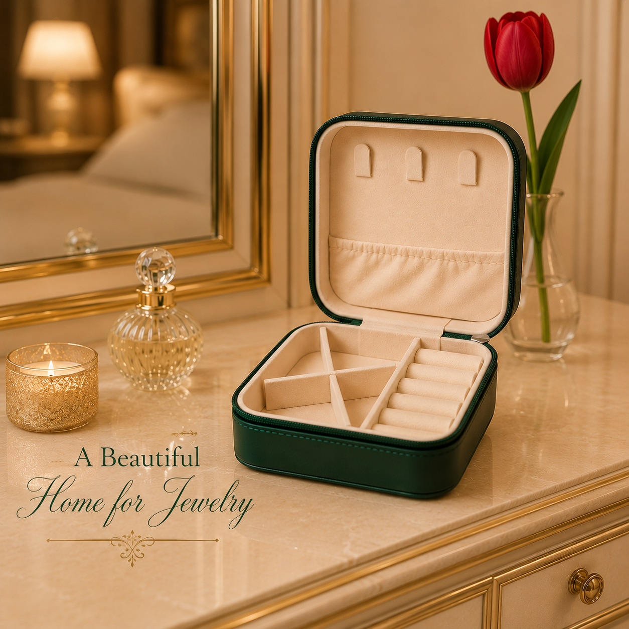 Elegant Jewelry Storage Box
