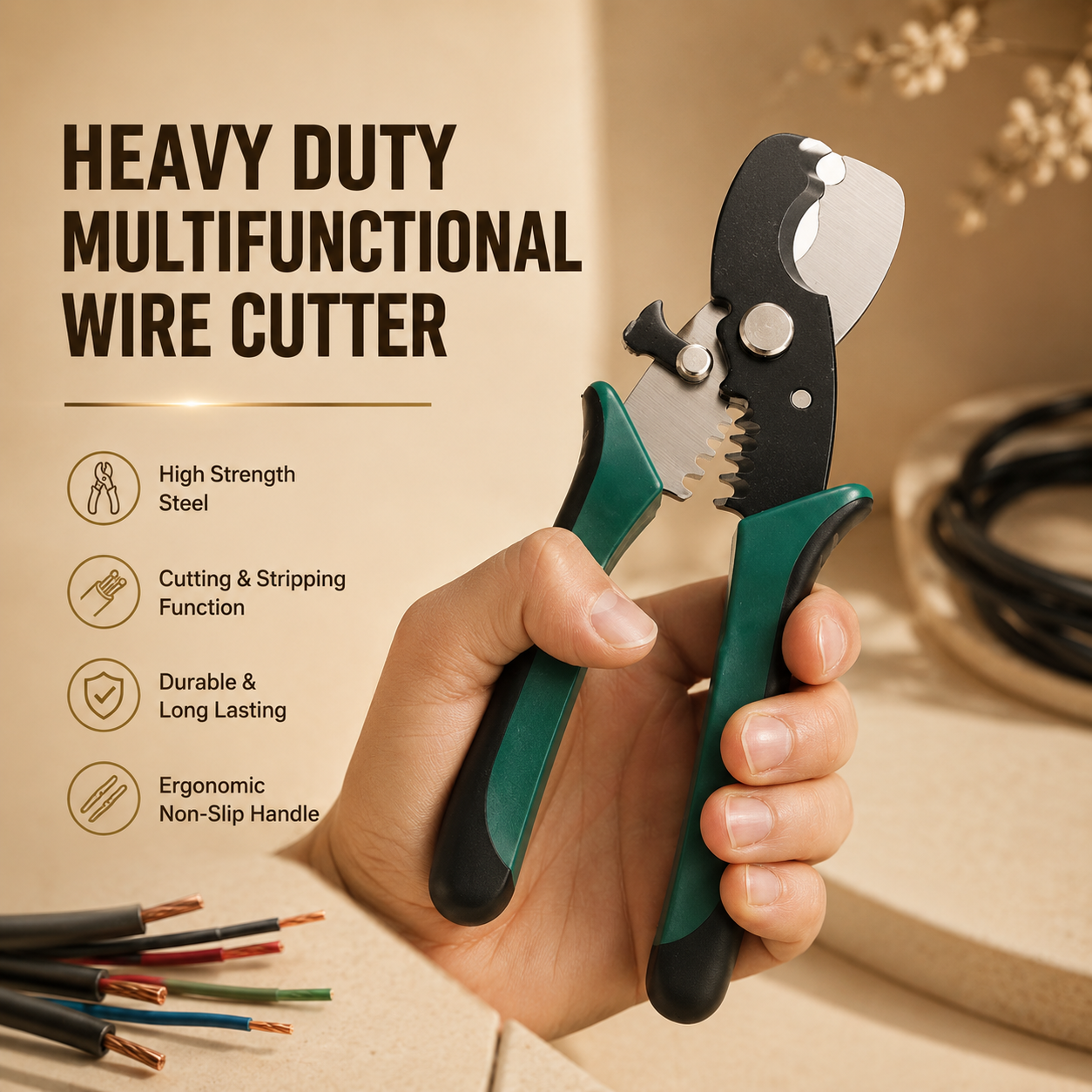Premium Wire Stripper Cutter