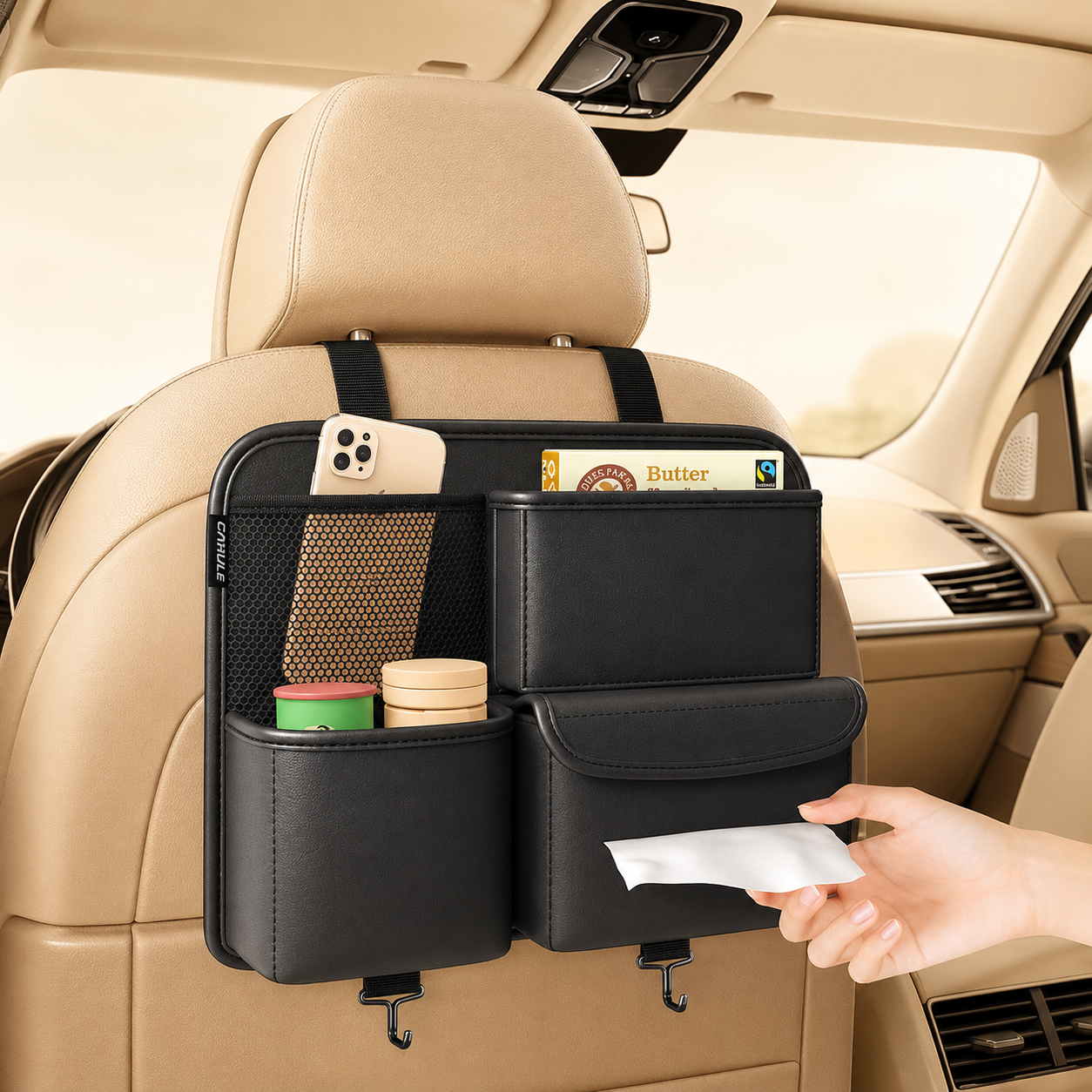 Premium Car Seat Organizer