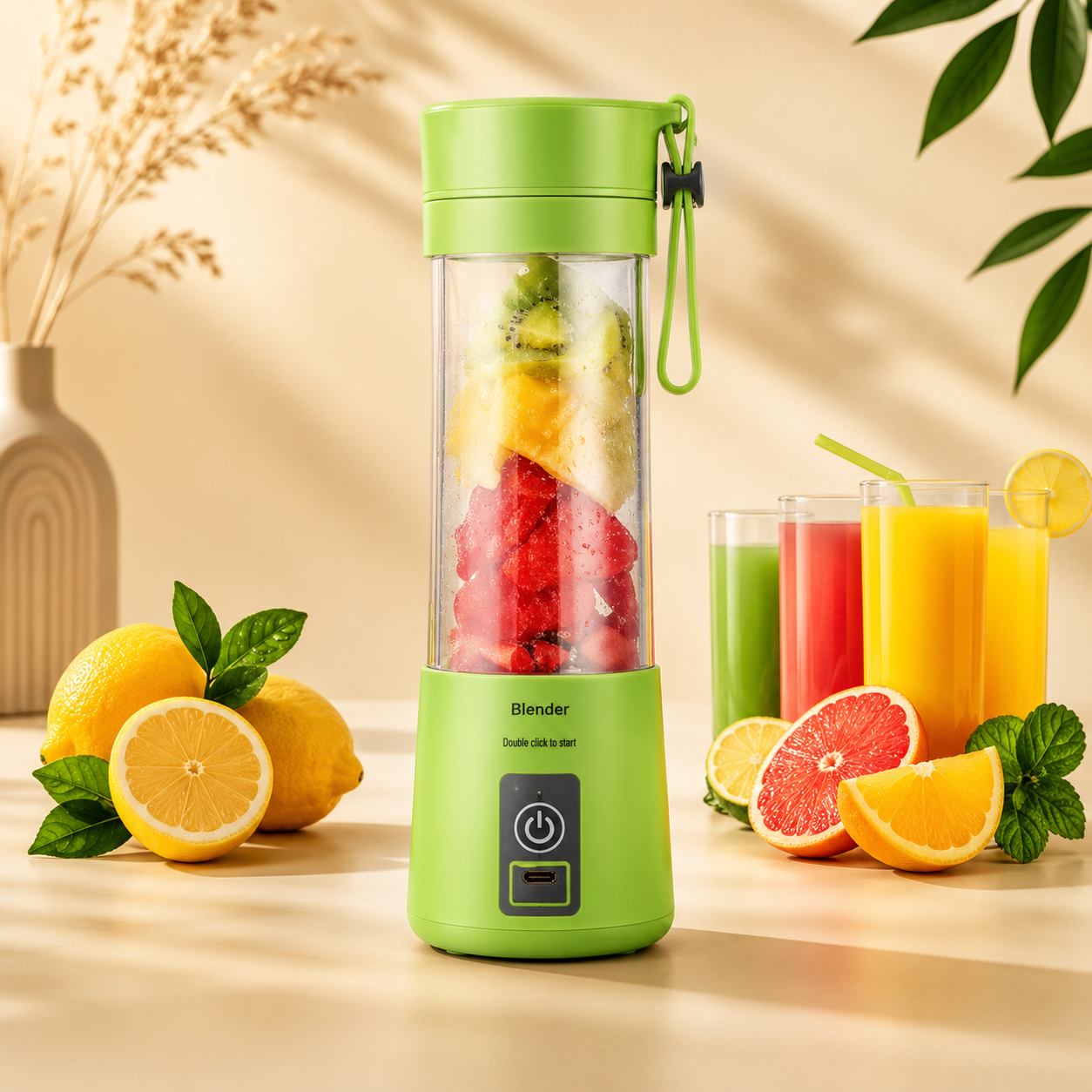 Mini USB Juicer Blender