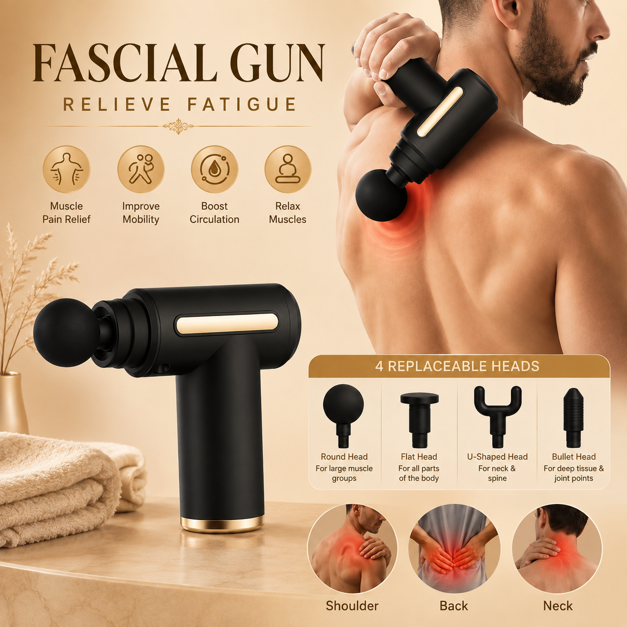Deep Tissue Relief Massager