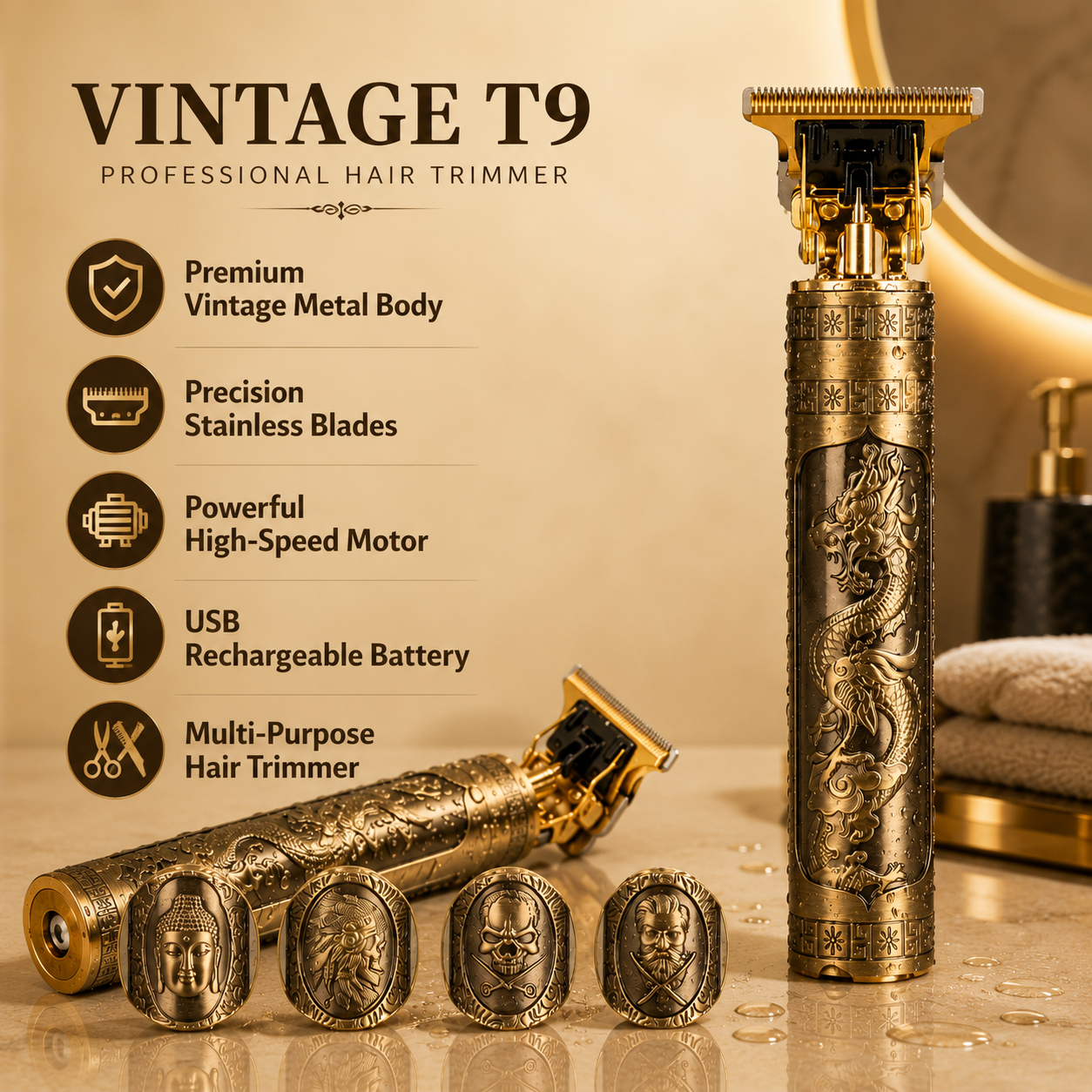 Vintage T9 Professional Trimmer