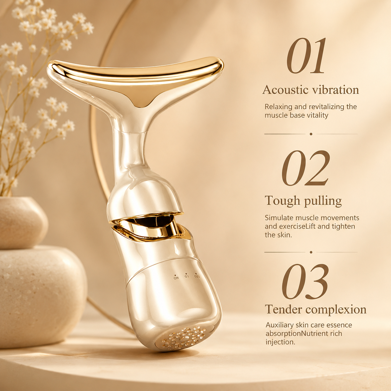 3-in-1 Face Lift Massager