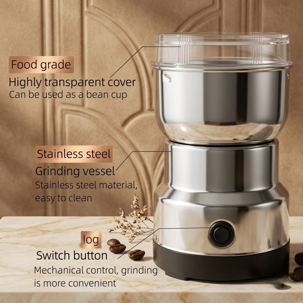 Stainless Steel Electric Grinder