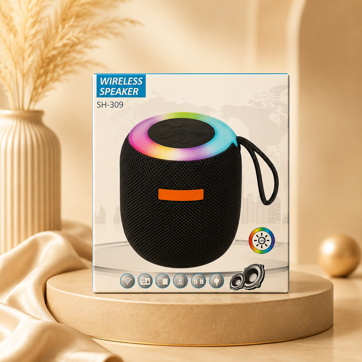 Mini Bluetooth RGB Speaker
