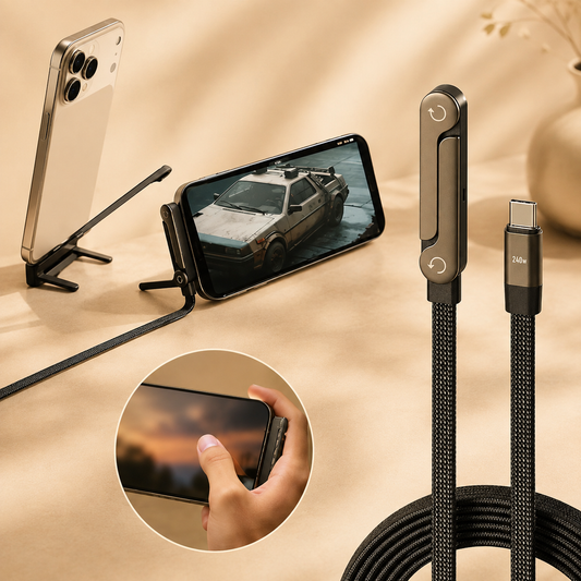Fast Charge Cable with Holder