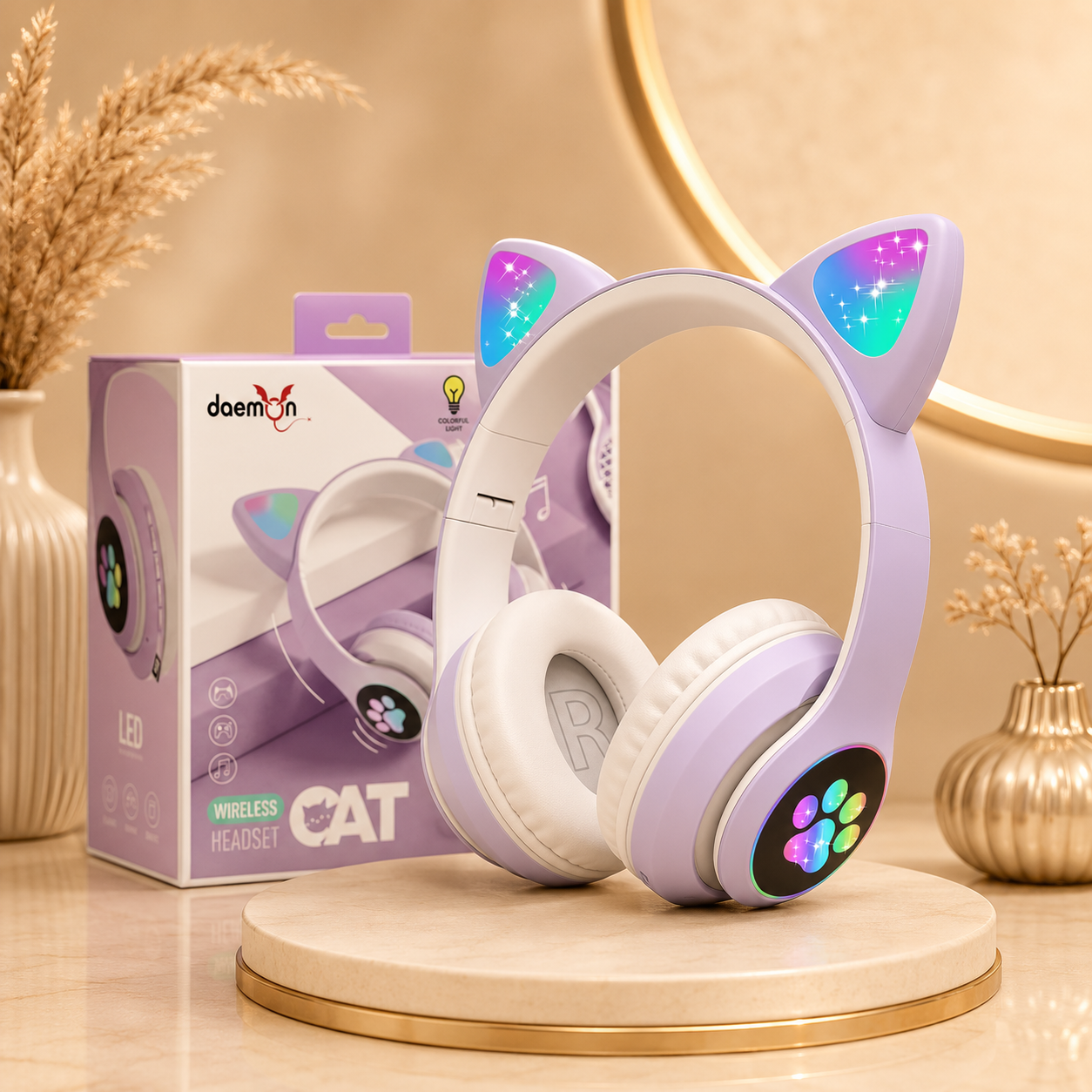 Wireless Cat Ear Headphones