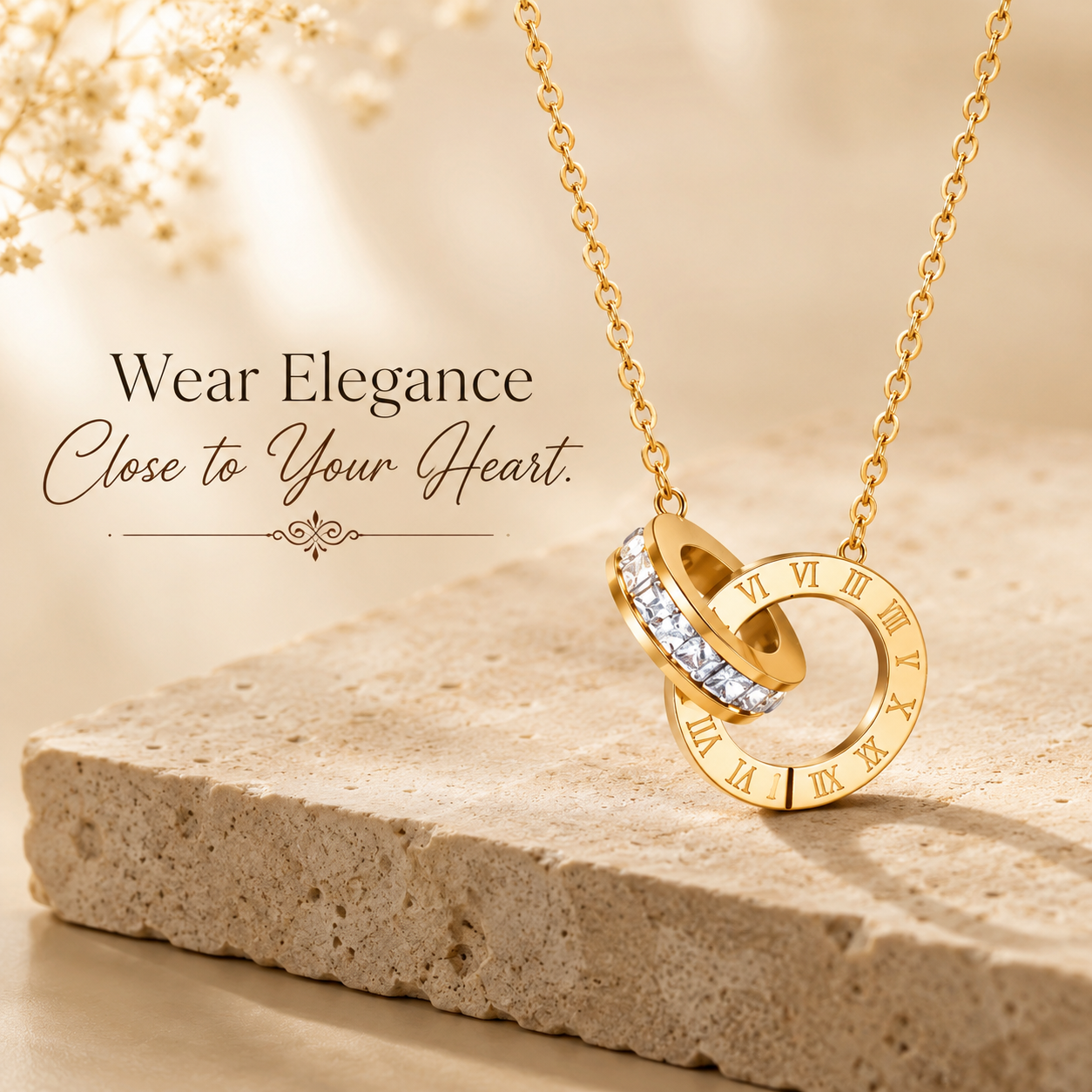 Roman Circle Necklace