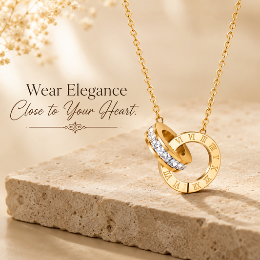 Roman Circle Necklace