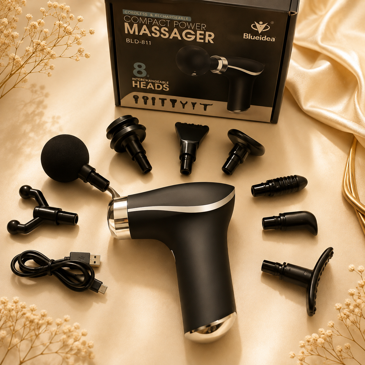 Cordless Rechargeable Body Massager