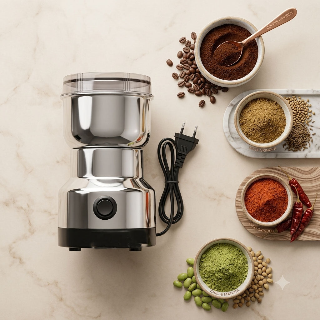 Stainless Steel Electric Grinder