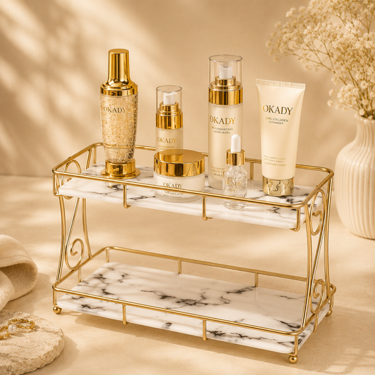 Double Layer Makeup Organizer