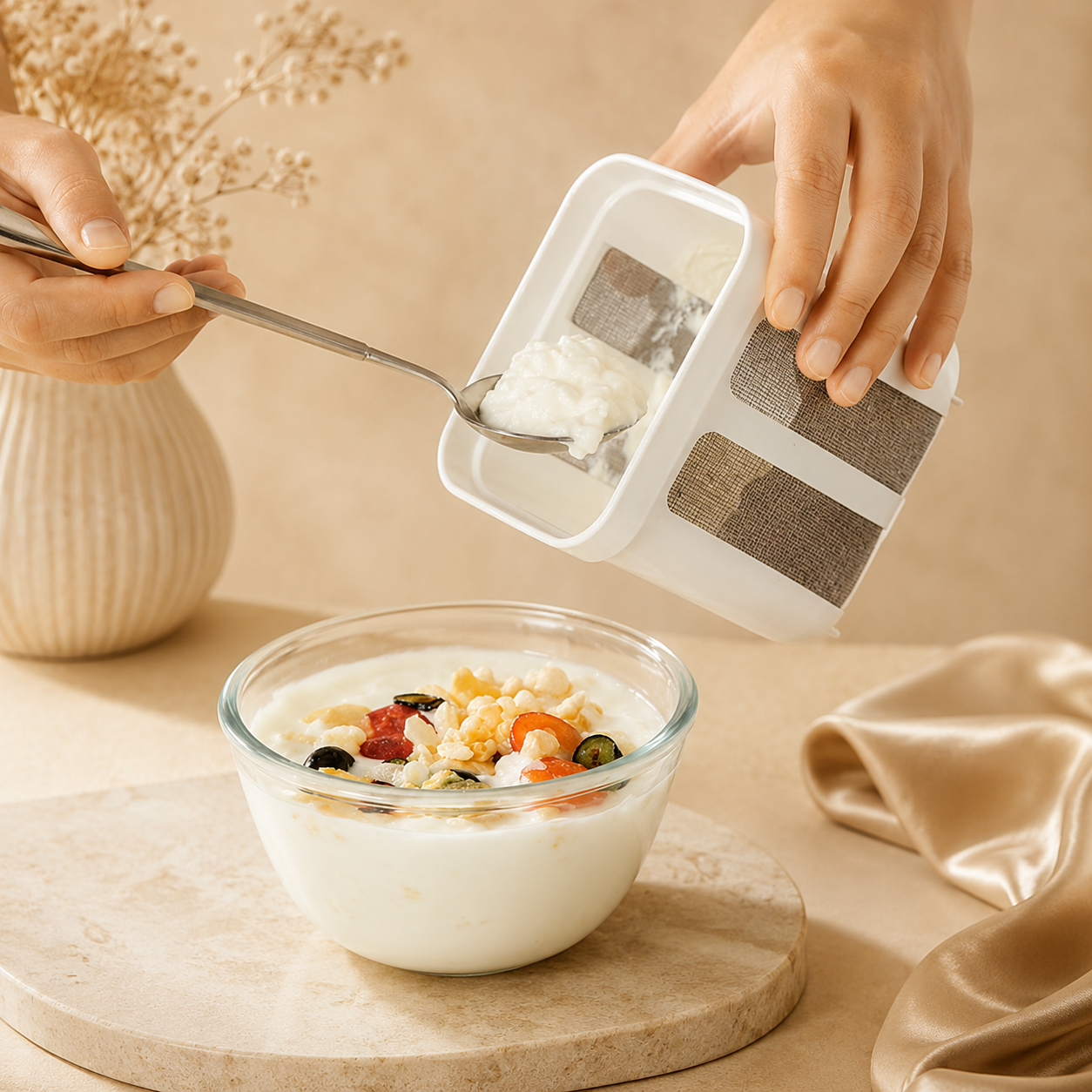 Multifunctional Yogurt Strainer Filter
