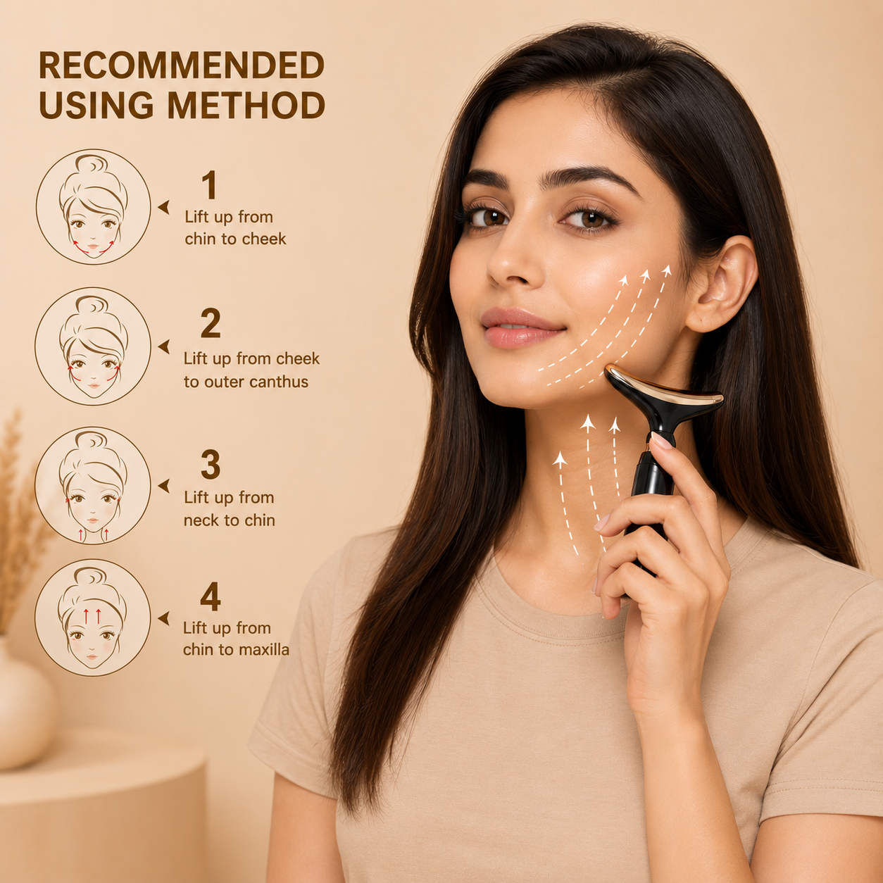 3-in-1 Face Lift Massager