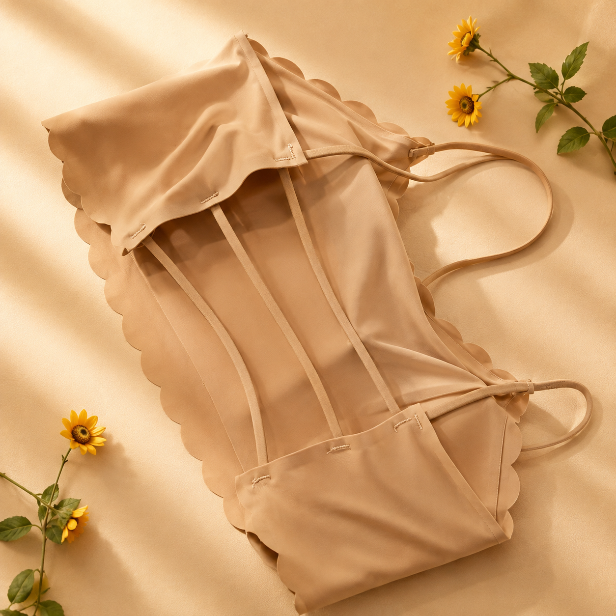 Women’s Seamless Scallop Bralette