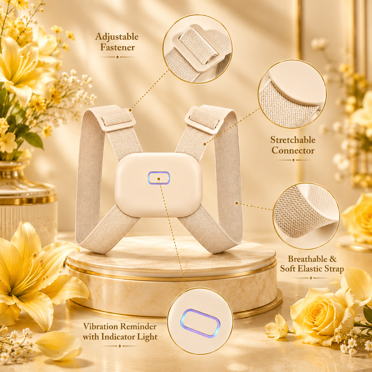 Smart Posture Sensor Belt