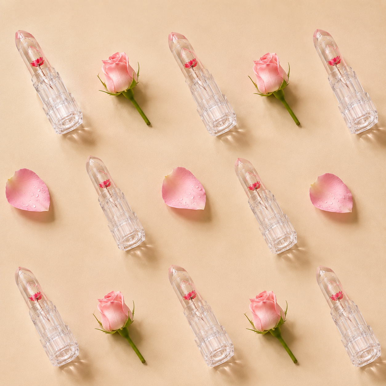 Crystal Flower Jelly Lip Balm