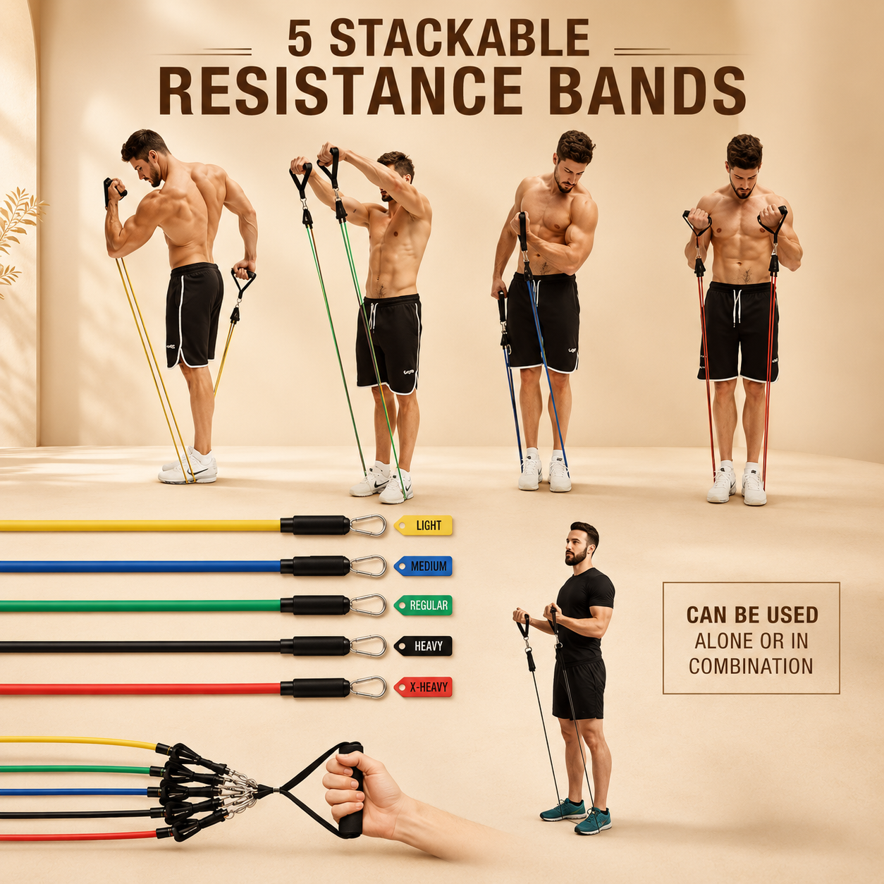 Resistance Band Workout Set