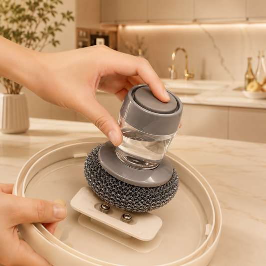 Soap Dispensing Dish Brush