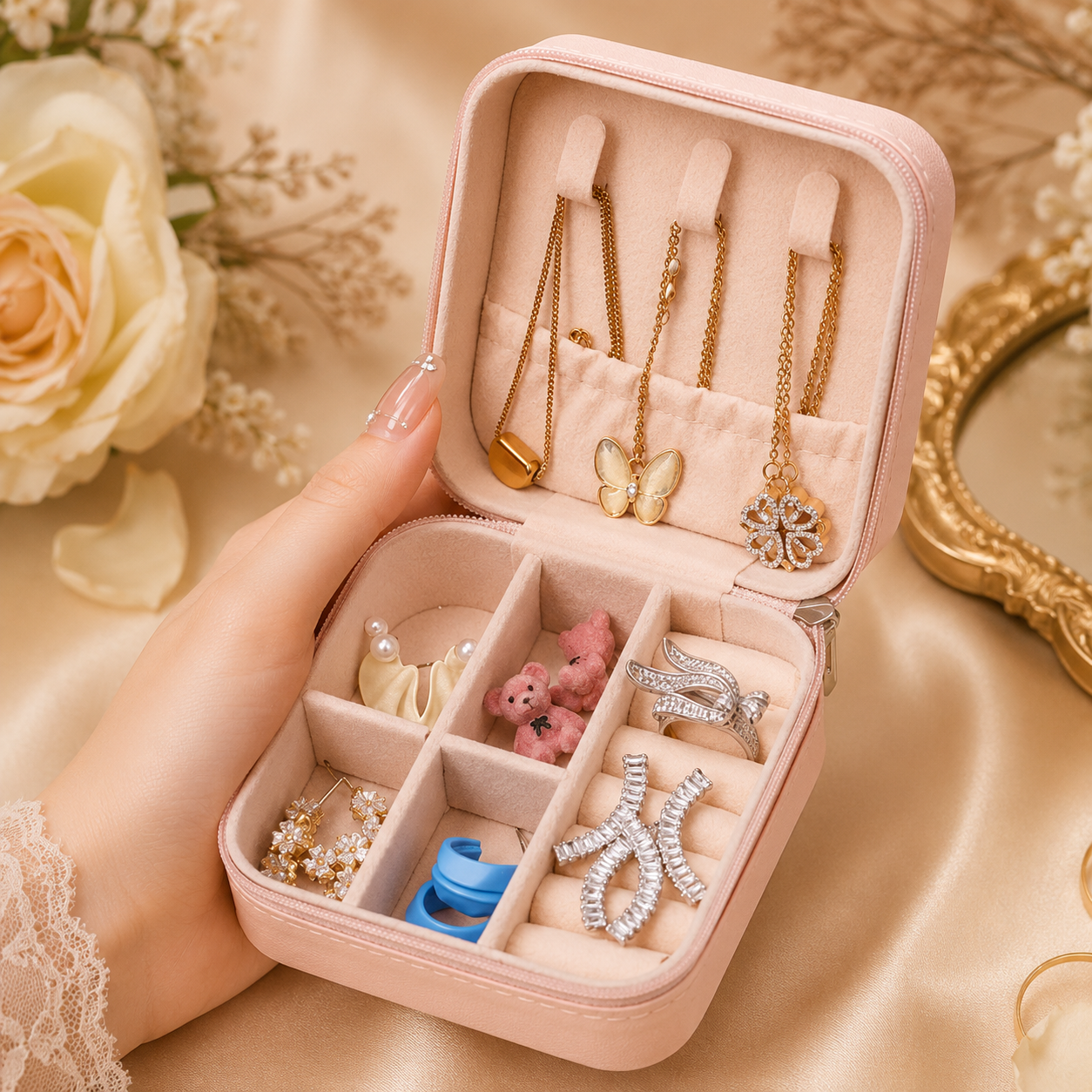 Elegant Jewelry Storage Box