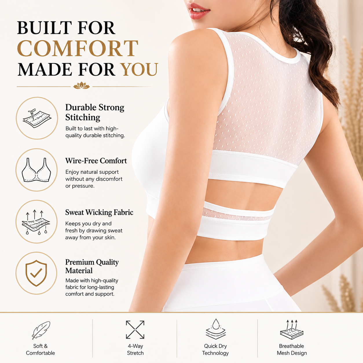 Premium Youga & Sports Bra