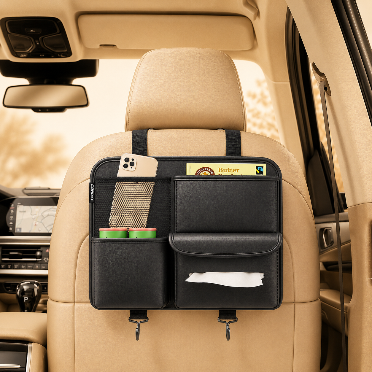 Premium Car Seat Organizer