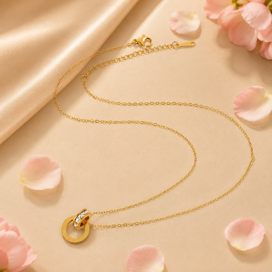 Roman Circle Necklace