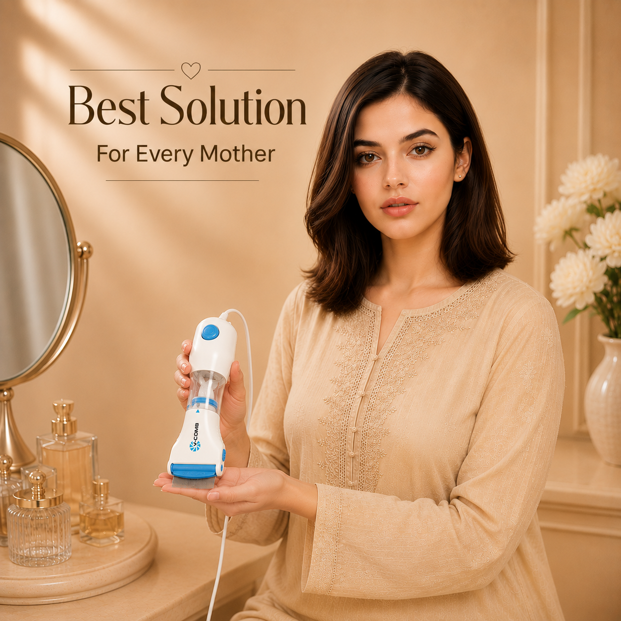 Anti Lice Metal Comb
