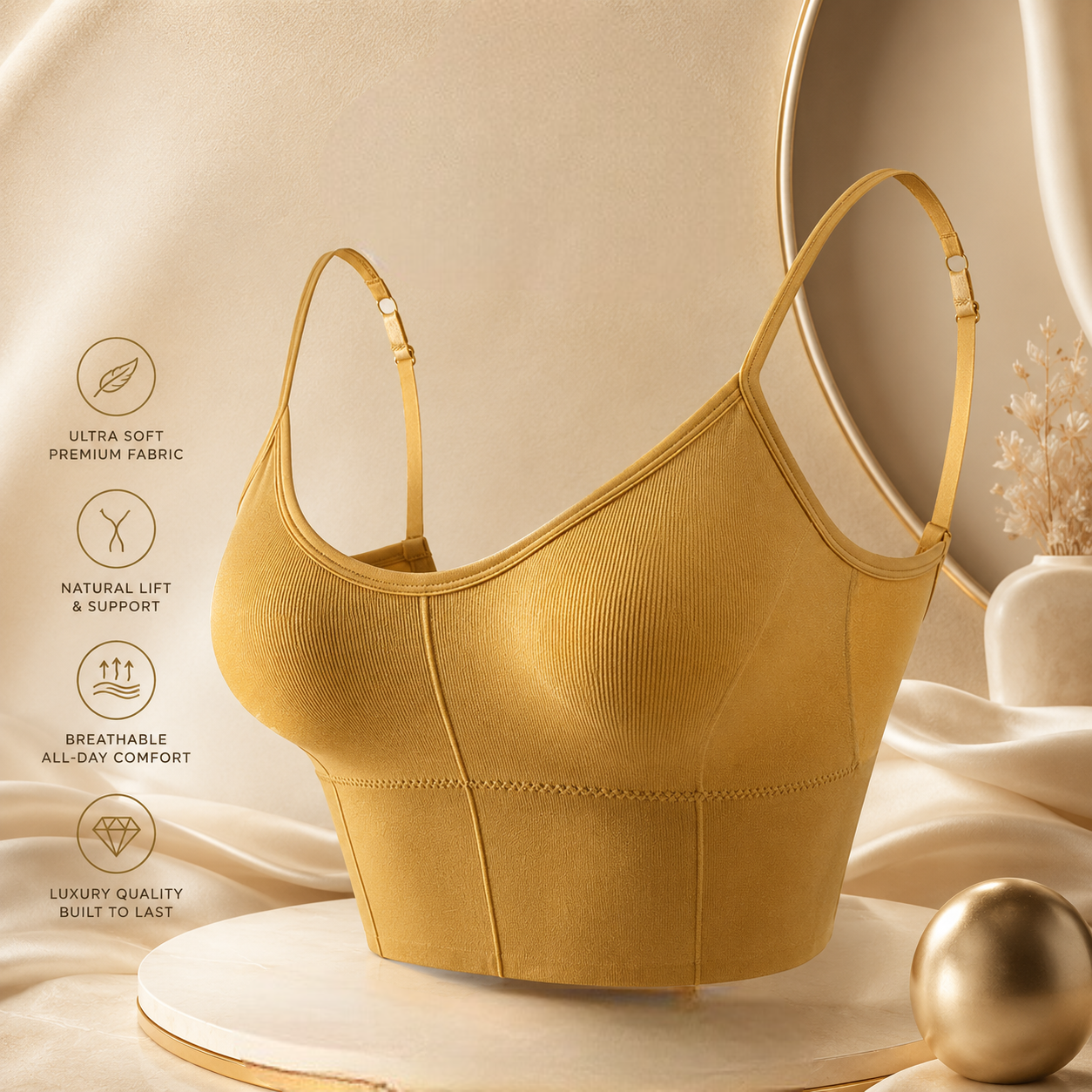 Women's Backless Tube Top Bra