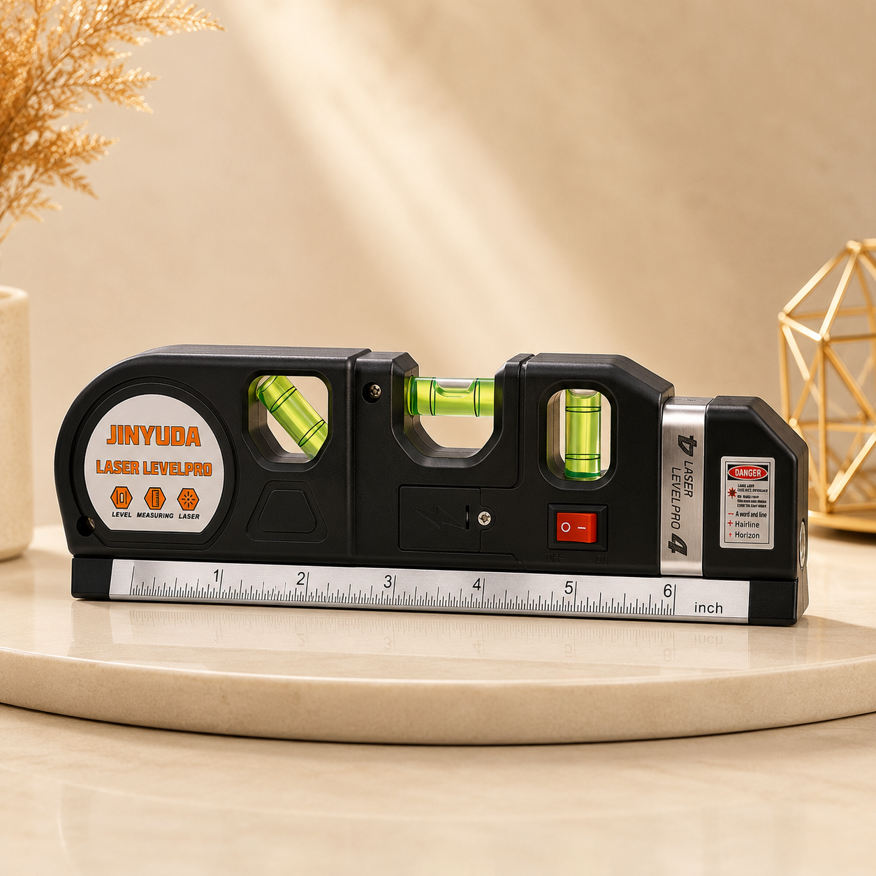 Laser Level Measuring Tool