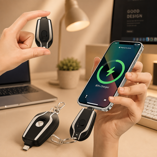 Mini Keychain Power Bank