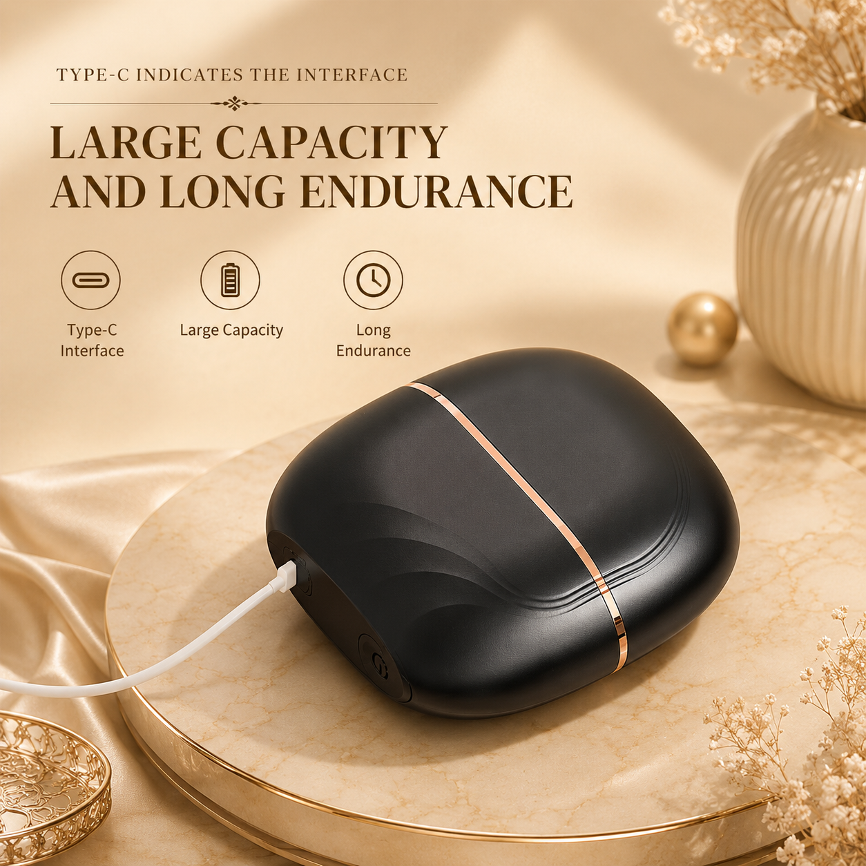 Mini Wireless Hair Straightener Comb