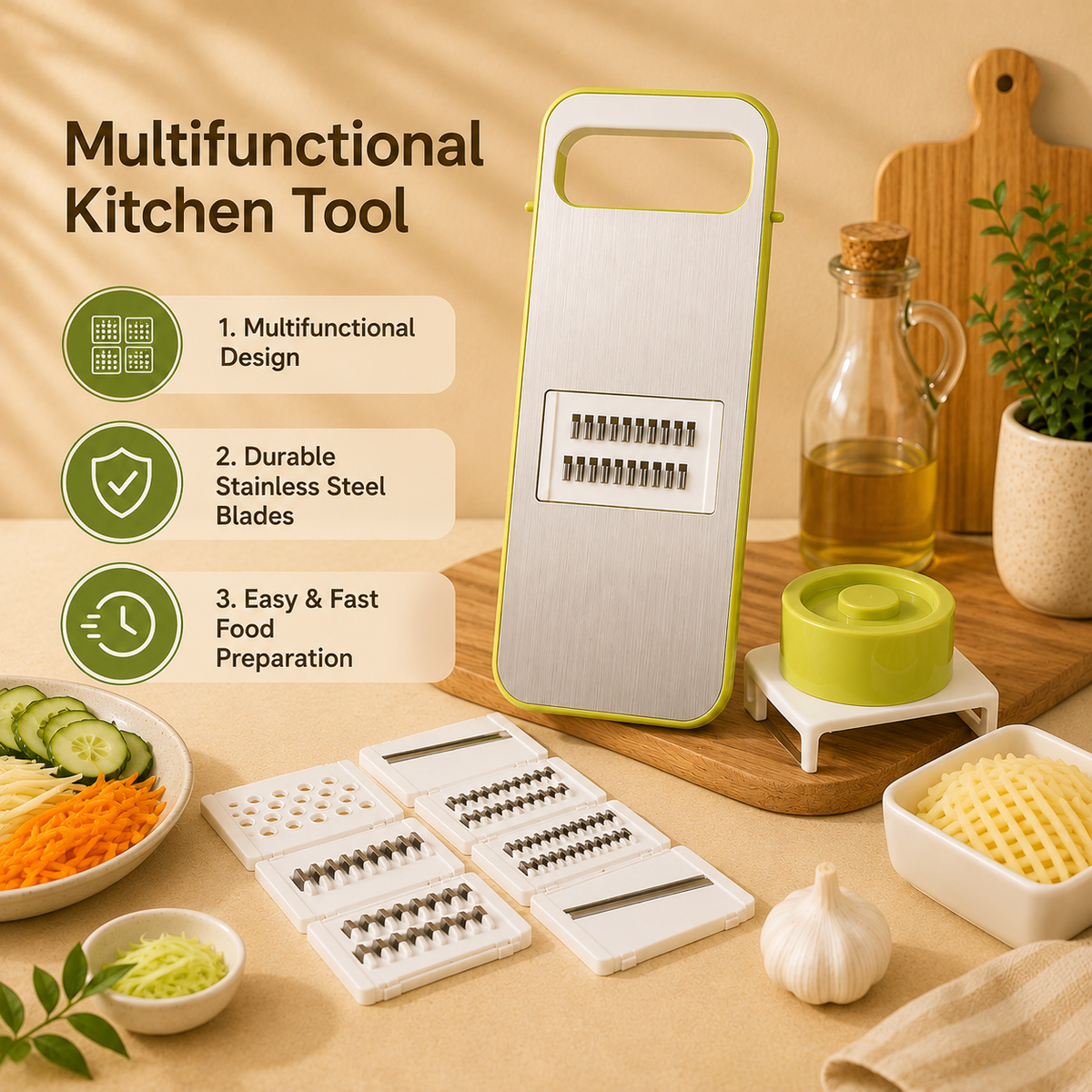 5-in-1 Vegetable Cutter