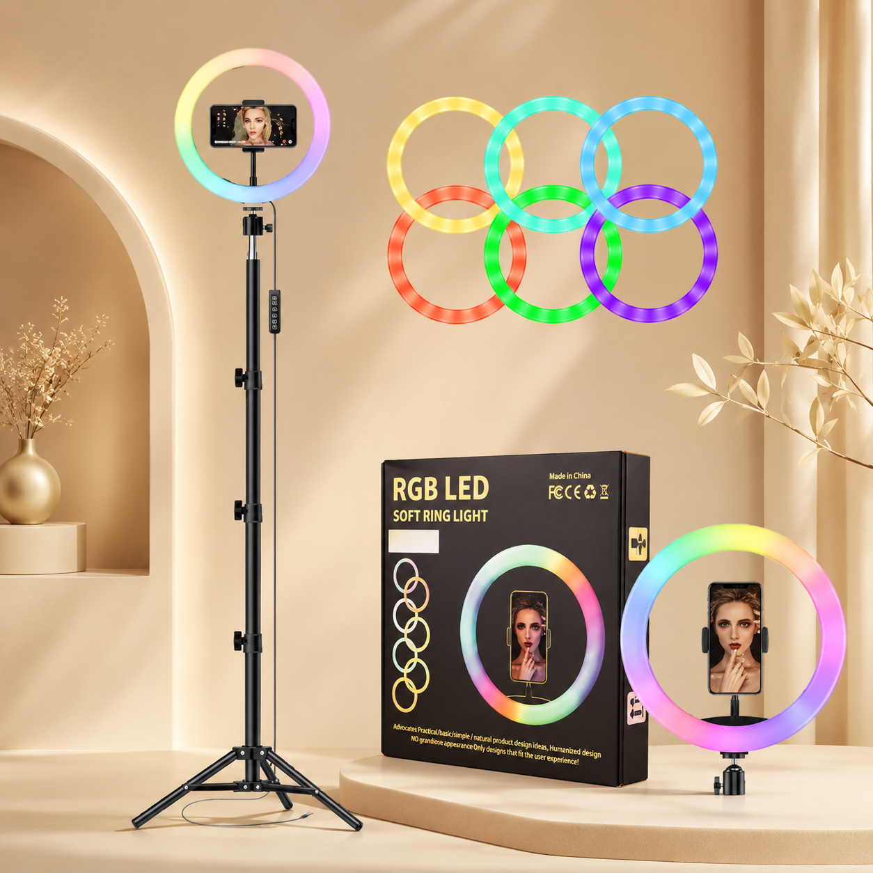 LED Ring Light Stand