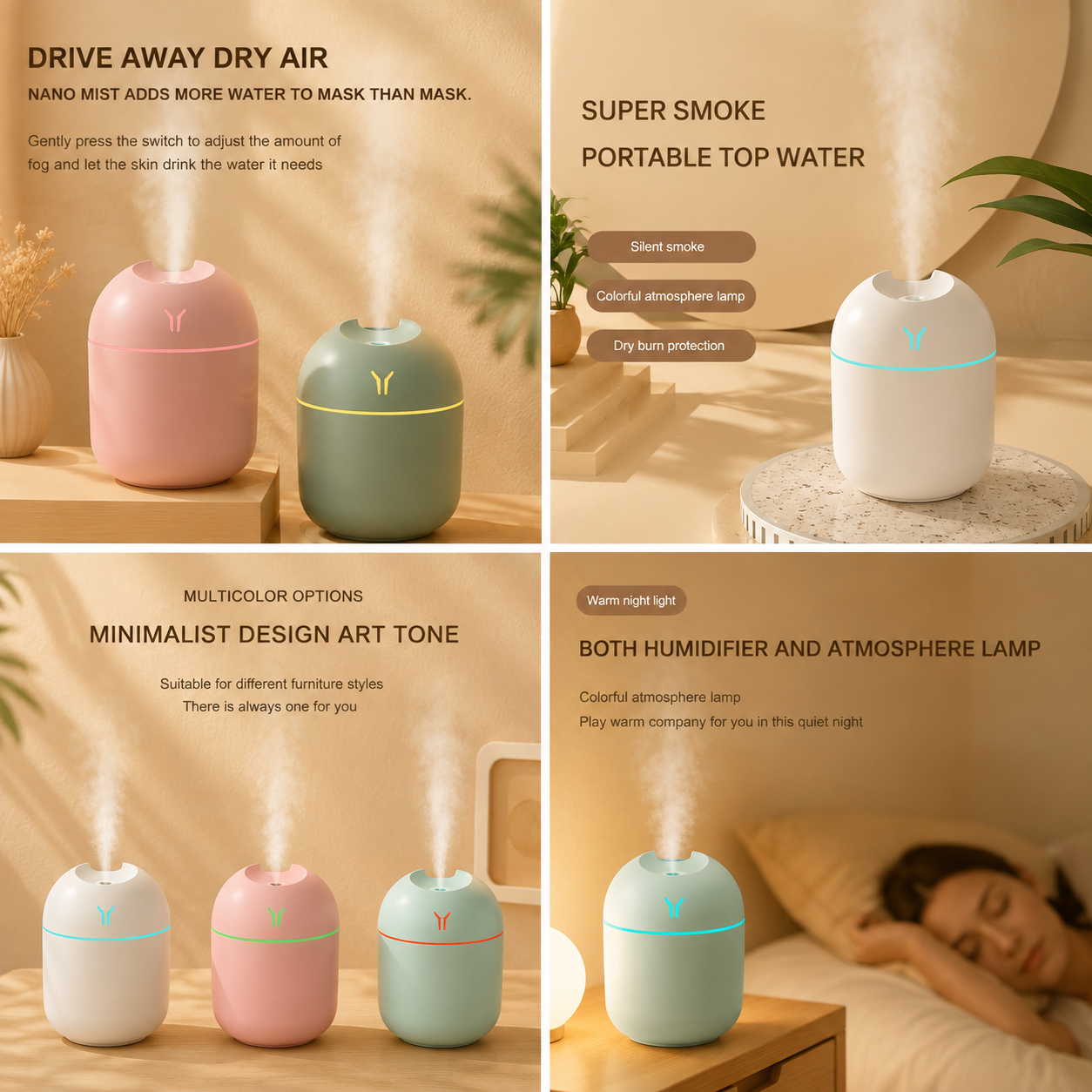Multicolor Air Humidifier